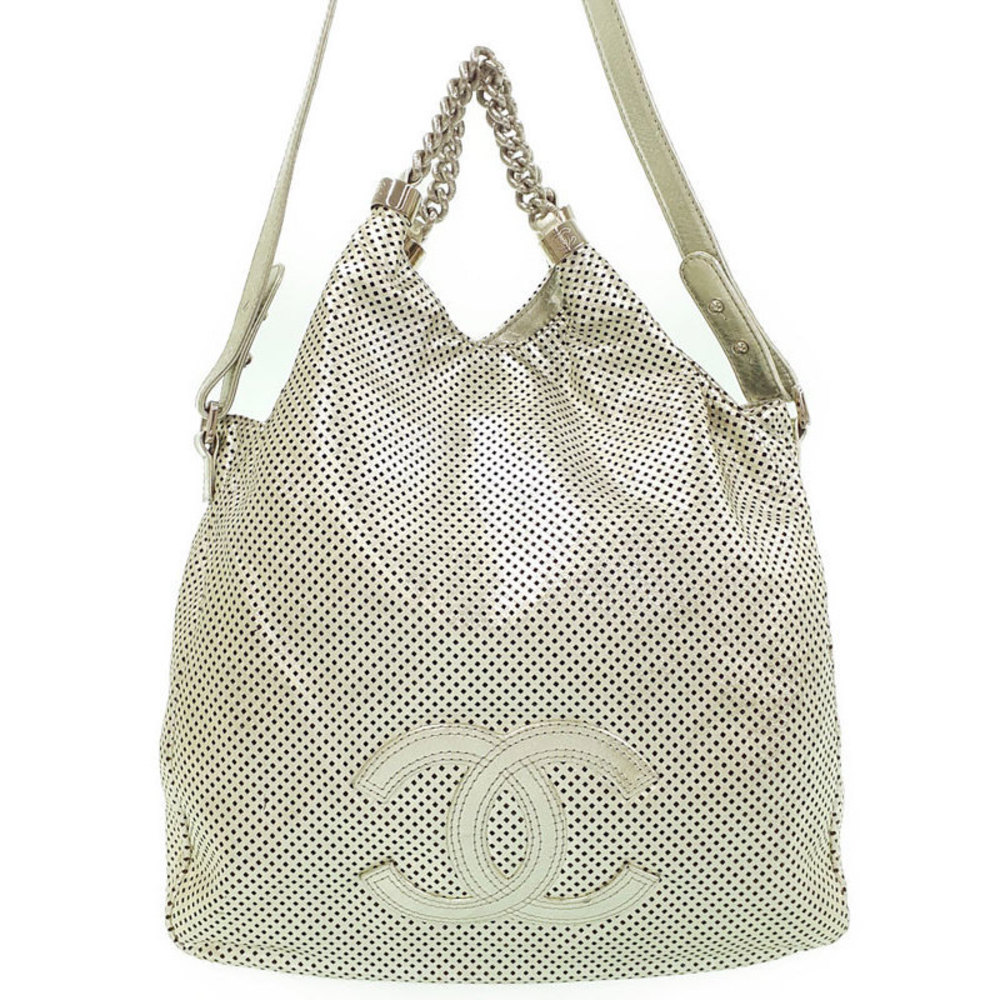 Chanel Punching 2Way Tote Bag